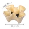 Strawberry Tower Planter Vertical Stackable Anti-Slip Drainage Planter Indoor Outdoor Vegetable Pots For Garden Yard Farm Patio