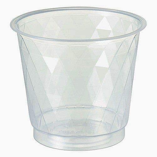 Set of 20 Made In Japan, Lidded Dessert Cups, Pudding Cups, Heat-Resistant, Slightly Larger Jelly Cups, Plastic, DC150-20