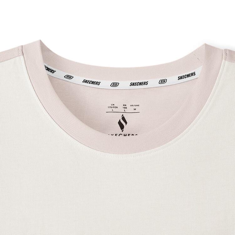 Skechers Round Neck Soft Comfortable Loose Quick-Dry T-Shirt Unisex Tops L226U006-03PF
