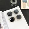 Vintage Korean Round Frame Sunglasses Women Multicolored Trendy Fashion Male Female Eyewear Top Luxury Brand Designer UV400
