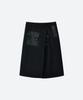Moon Sun Swedish Motorcycle Wrap Skirt / Black