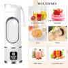 2pcs/set Blender Cordless Portable Blender: Dual 1500mAh, 12 Blades For Smoothies & Juicing Kitchen Tools & Gadgets Stirrer Part