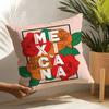 MMexicana Aesthetics and Art Pillow Case Linen Cushion Covers For Decorative Sofa Home Pillows Case Car Chair Pillows Cases