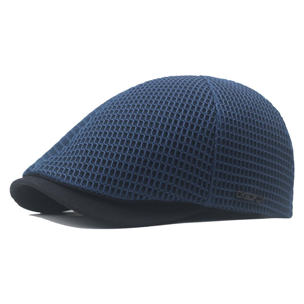 Bérets en Maille pour Femmes Hommes Légers d'Été Casquettes Décontractées Fines Respirantes Creuses Chapeau Béret pour Activités Extérieures