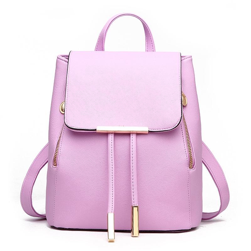 Elegant Fashion Women Girls Backpack For Travel School Handbag And Clutch Bag