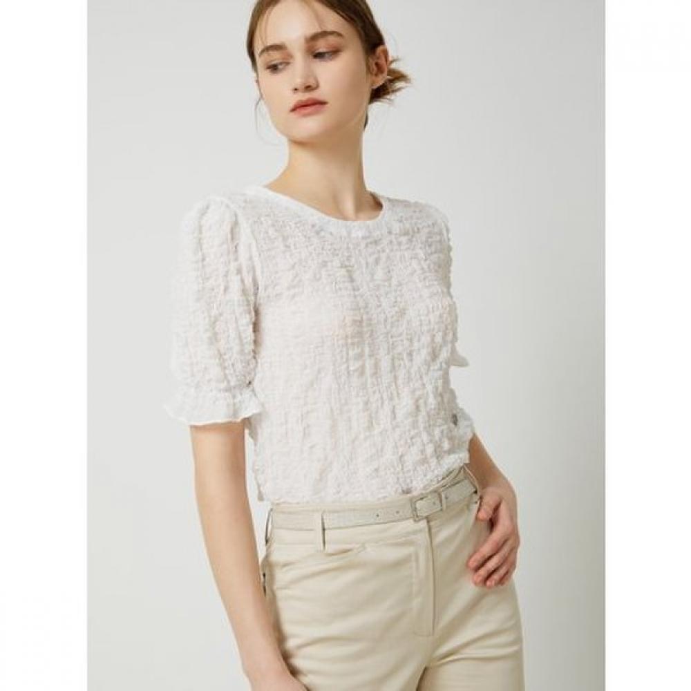 Cc Collect. Logo Embossed Blouse C252psc142