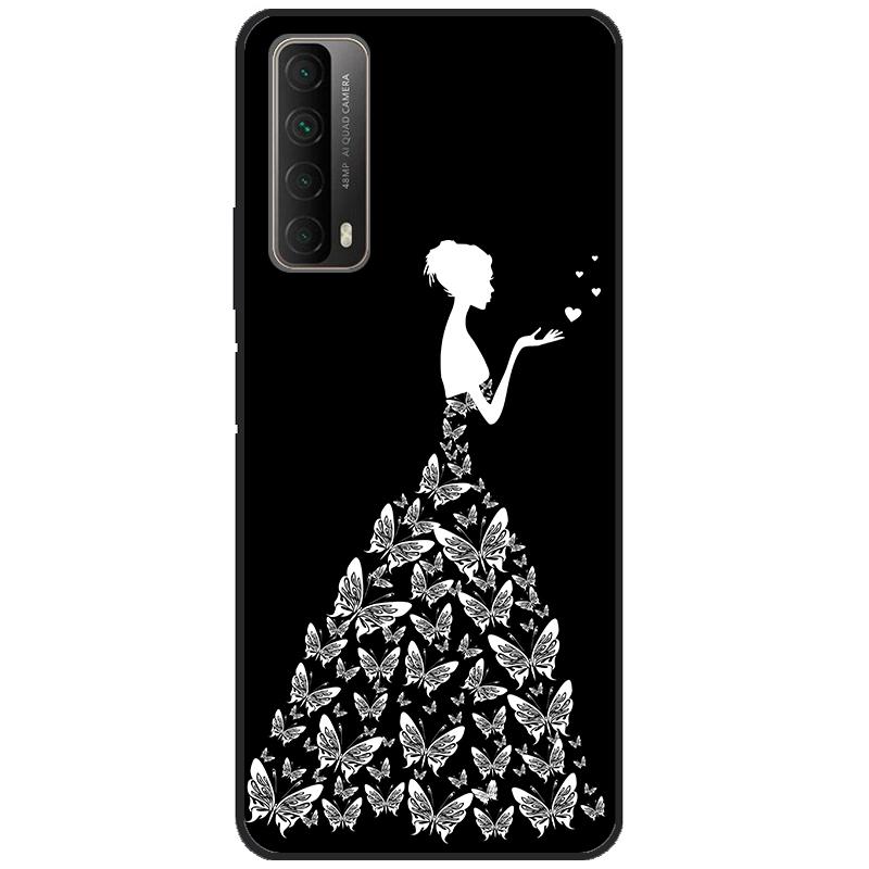 For Huawei Y7A PSmart 2021 Shockproof Cover 6.67" For Huawei P Smart 2021 Case PPA-LX2 Phone Cover Soft Silicone Back Case Coque