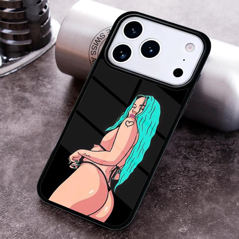Karol G soft Phone Case for iPhone 17 16 15 Pro Max Air 14 13 12 11 Plus Shockproof Cover