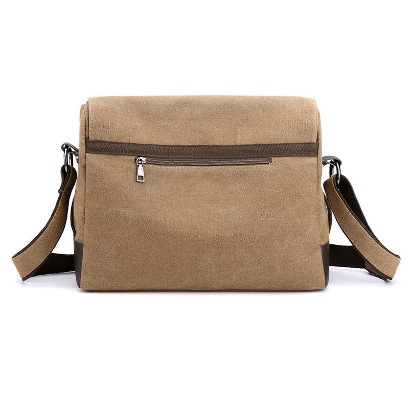 Men's Large Capacity Lightweight Canvas Crossbody Bag