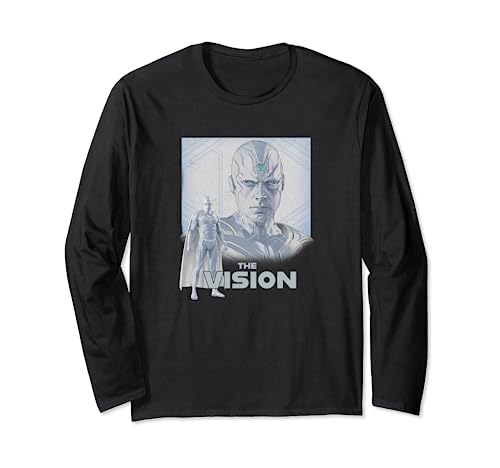 Marvel WandaVision Vision The Sentient Weapon Long Sleeve T-Shirt