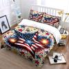Patriotic Star Bedding Set Bedding Duvet Cover Set Duvet Cover Pillowcases (1 * Duvet Cover 2 * Pillowcases, Without Duvet Insert)