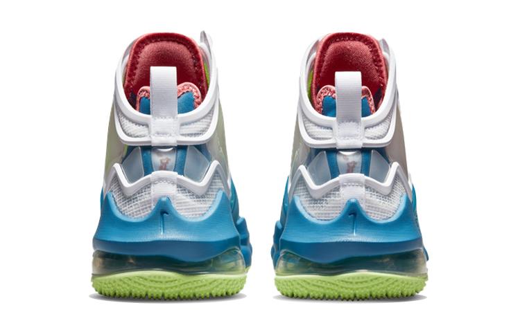 Nike LeBron 19 Dutch Blue Lime Glow GS DD0418-400