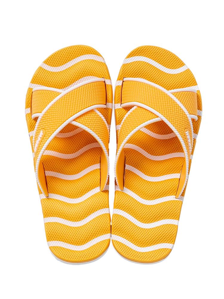 

HKDQ Летние парные тапочки Мужские Женские Нескользящие Легкие Шлепанцы Для Дома Улицы Мягкие Удобные Тапочки для Ванной 35