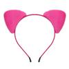 3 Piece Adjustable Plush Cloth Animal Ears Hairband Gentle Baby Toddler Headbands Headwear For Daily Use Daily Play
