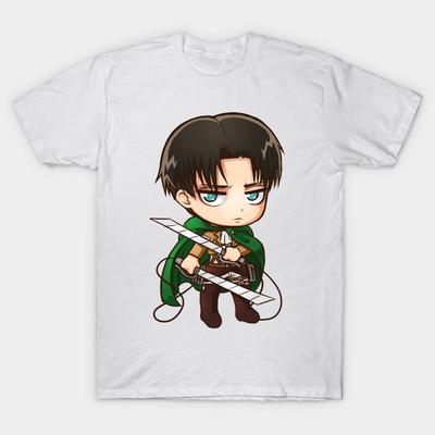 T Shirt Women Levi Attack On Titan Harajuku Print Kawaii Tshirt Summer Short Sleeve Female T-Shirt Top Tee