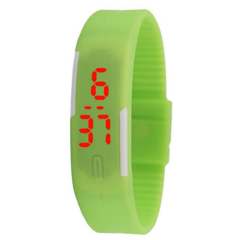 Waterproof Wrist WatchSports Casual Silicone Digital LED Bracelet Lovers Watch Reloj De Pulsera
