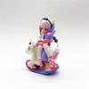 Generic Kanna Kamui Miss Kobayashi'S Dragon Maid Anime Figure Open Eyes Style Riding Rocking Horse Cute Statue Collectible Model