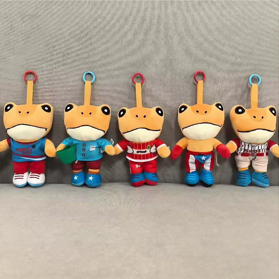 Style Puerto Rican Frog Stuffed Animal,Bad Bunny El Sapo Concho Plush Toy,Unique Rare Collectible Gift for Fans, Birthday Gifts