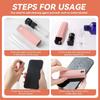 2 in 1 Mini Screen Cleaner Spray Bottle Portable Reusable Mobile Phone Tablet PC Laptop Screen Dust Remover Microfiber Cleaners