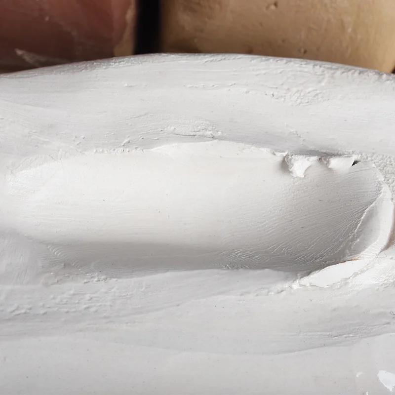 500g Pottery Ceramic Clay DIY Manual Sculpture Clay Pottery Baking Free High White Clay 1100~1300℃