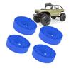 4Pcs Silicone Tire Insert Fit for SCX10 III 106x42mm Vibrant Color 1.9in Tire Foam Set