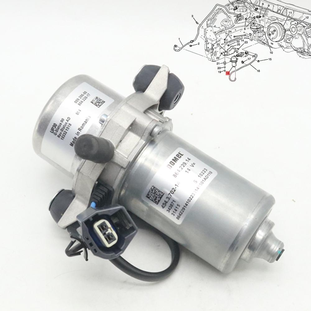 UP30 Electric Brake Booster Vacuum Pump For Chevrolet Corvette Camaro SS For Dodge Ram 2500 3500 For Ford Mondeo IV S-MAX Galaxy