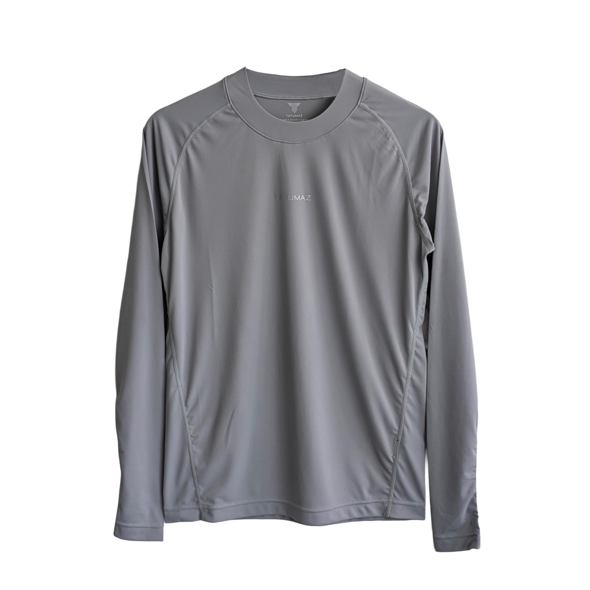 

Эластичный гладкий длинный логотип Светло-серебристый Сделано в Японии Tayumazu Влаговпитывающий Быстросохнущий Эластичный материал Защита от УФ-лучей Тренировочная одежда Летний Бег