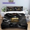 Al-Ittihad FC Pattern Bedding,Quilt Set Quilt Cover Pillowcase Home Birthday Gift(1 * Duvet Cover + 2 * Pillowcase, Without Core)