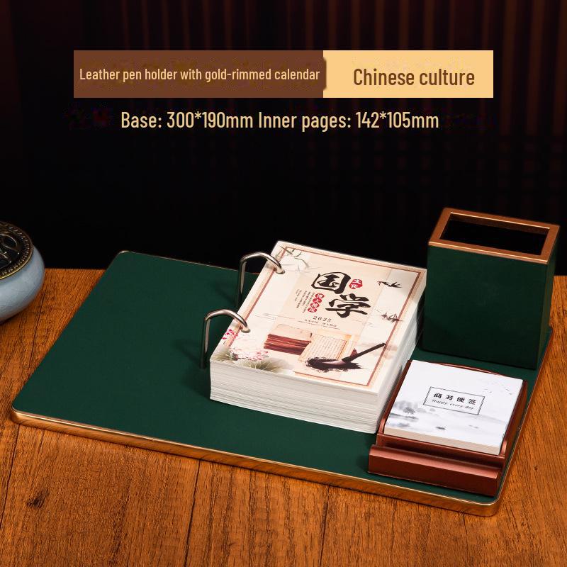 2025 Retro National Style Multifunctional Desktop Weekly Calendar