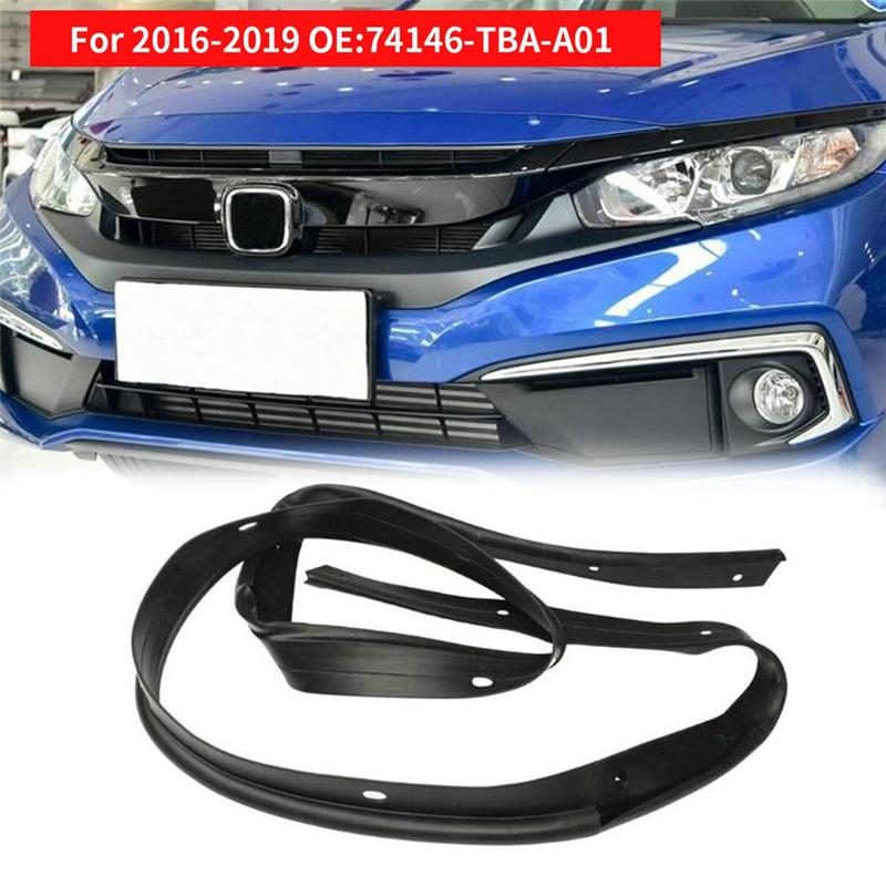 Automotive Rubber Hood Seal Gasket Hood Seal For Honda Civic 2016- Car Accessories 74146-TEA-T00 74146TBAA01-A87Q
