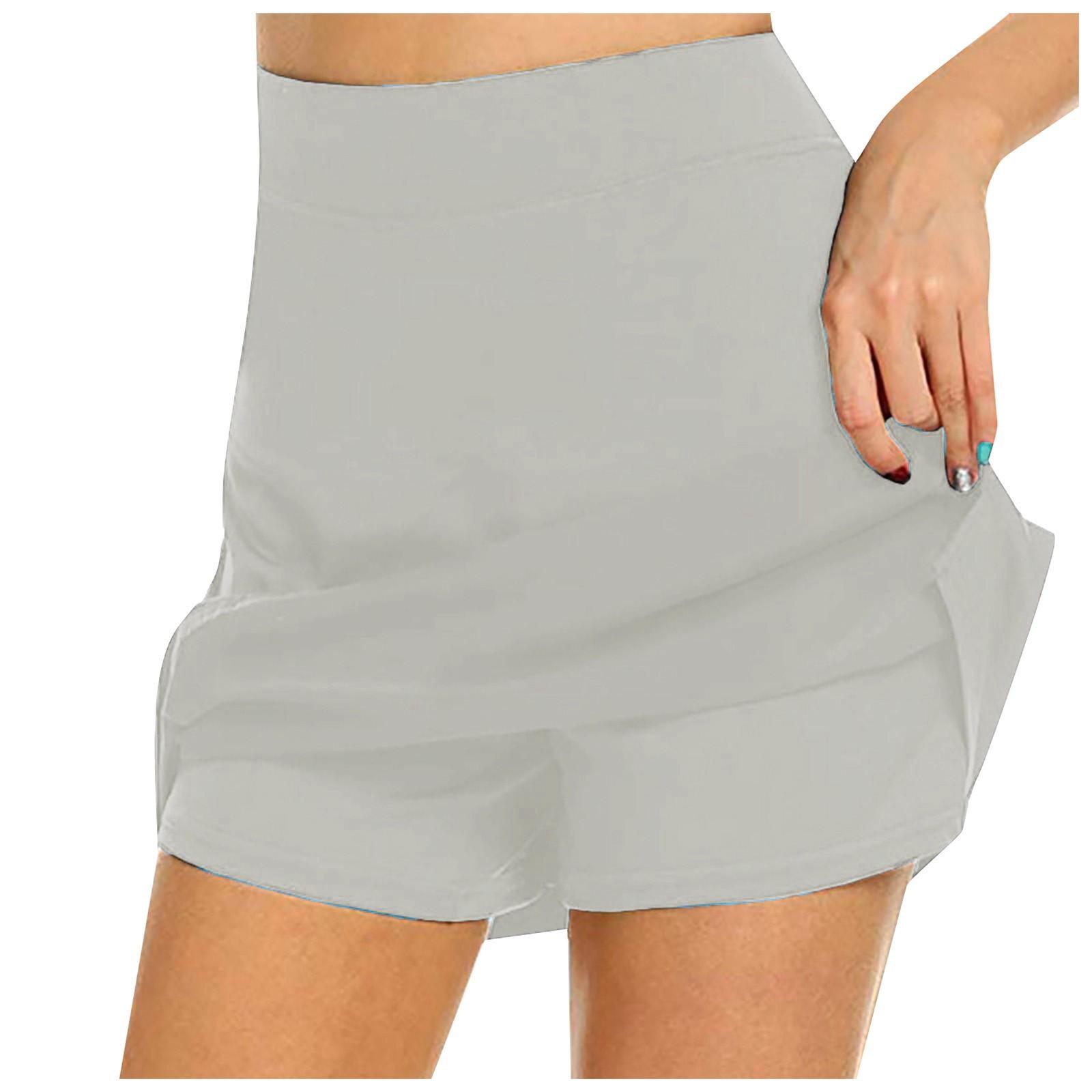 

Женская легкая юбка-шорта для активного отдыха для бега, тенниса, гольфа, спорта XXXXL