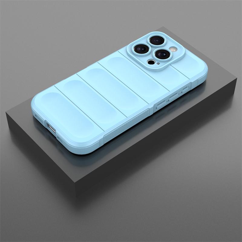 For Apple iPhone 16 Pro Case Cover Shockproof Coque Anti-slip Silicone Rubber Funda Para Back Cover For iPhone 16 Pro Max