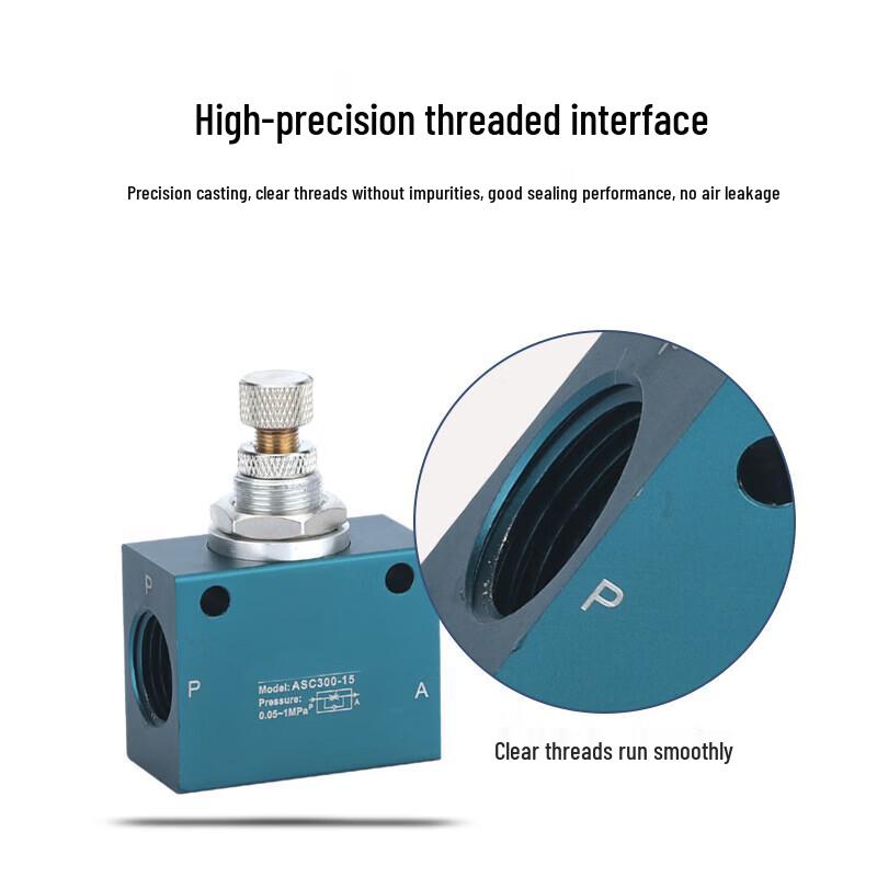 VRK ASC Series Pneumatic One-Way Flow Control Valve