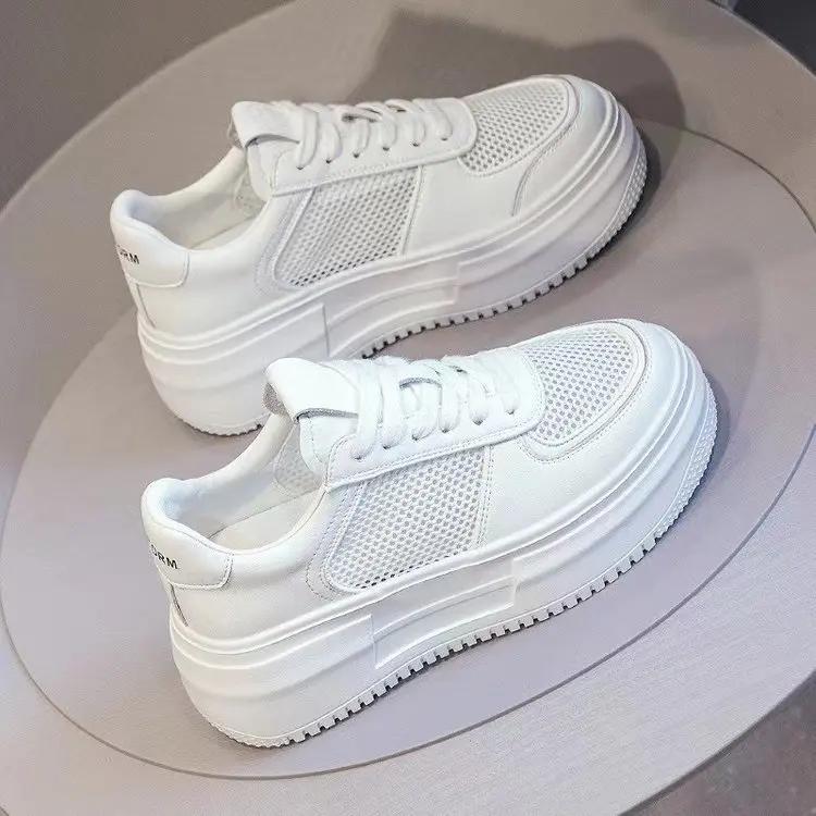 Women's Little White Shoes Comfortable Soft Womens Casual Shoes 2025 New Women's Platform Shoes Sneakers Zapatillas De Deporte