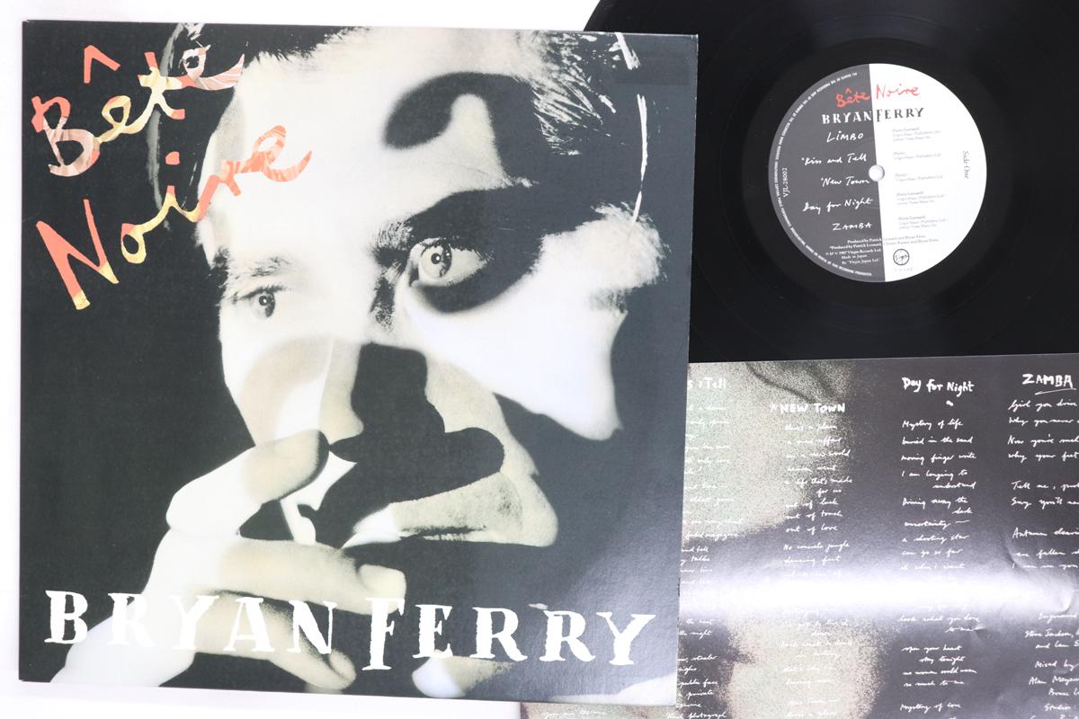 

LP Record BRYAN FERRY Bete Noire VJL28002 VIRGIN JAPAN 1987 Japan Rock Used