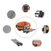 Transfer Gait Belt Standing Lifting Aid Buckle Transfer Belt with Leg Loops for Homecare Injured Seniors Walking Assist