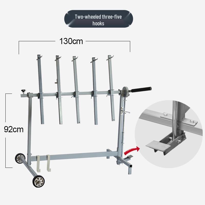 Changhong Multifunctional Auto Bumper & Sheet Metal Spray Paint Rack