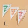 Disposable Pastry Bag for Cake Decorating Thickened Pastry Bag for Bakers Frosting Cupcake Cookie Dessert Decorating Tool Large