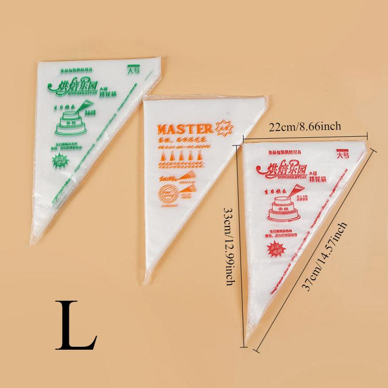 Disposable Pastry Bag for Cake Decorating Thickened Pastry Bag for Bakers Frosting Cupcake Cookie Dessert Decorating Tool Large