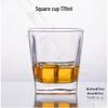 Square KTV Bar Glasses: Baijiu, Wine, & Water Glasses