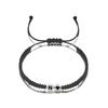 26 Letters Initial Heart Bracelets for Lovers A-Z Letter Luminous Personalized Name Braided Bangles Women Men Friendship Jewelry