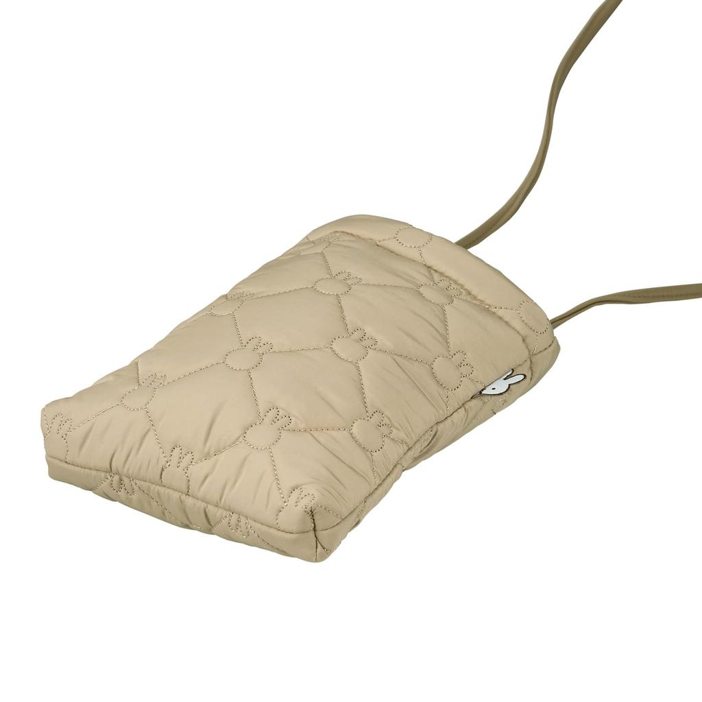 Hapitas Miffy Stepp-Mini-Umhängetasche 6097 B303 Greige