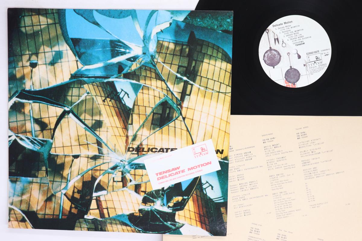 

LP Record TENSAW Delicate Motion C28A0186 SEE SAW 1981 Japan Japanese PopRock Used