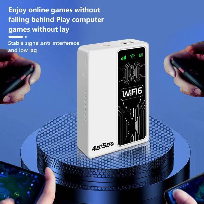 4G Portable WiFi Southeast Asia LTE MIFI Router & Power Bank Combo
