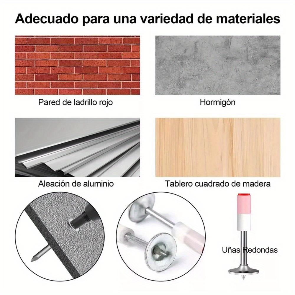 90pcs Powerful Concrete Nail Multipurpose Steel Mini Round Nails Rust-resistant Carpentry Dedicated Nailer Nail Gun Accessories