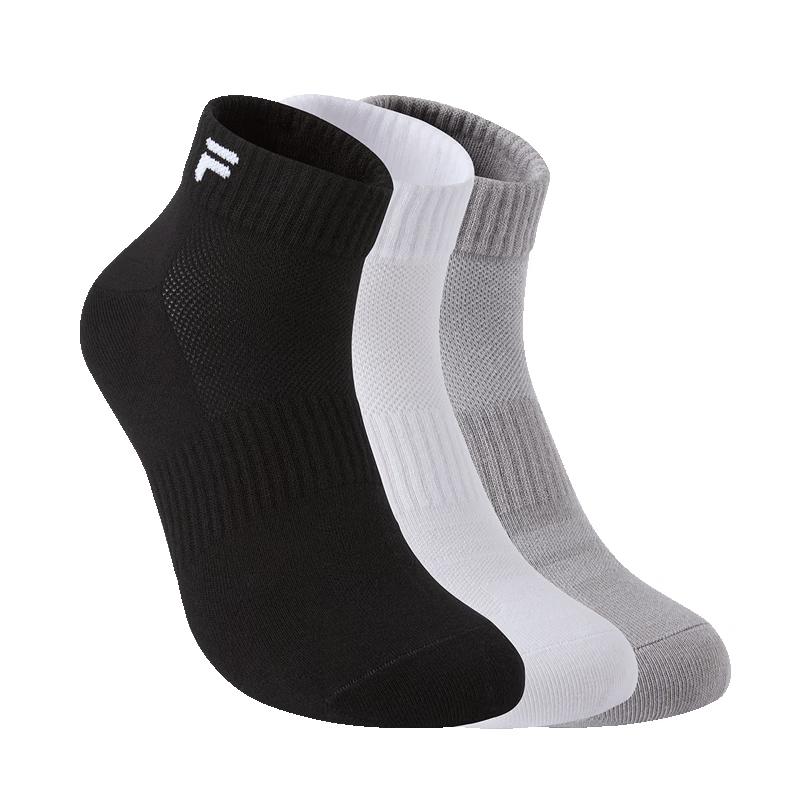 FILA Unisex Low-Cut Sport Socks (3-Pack) S