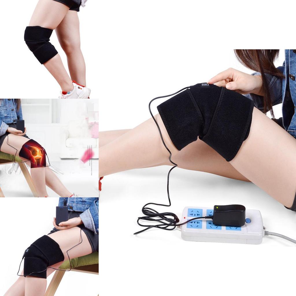 Portable Electric Knee Heating Wrap Brace With Fastheating Technology And Cold Compression Option For Arthritis And Muscle Soreness