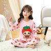 100% Cotton Children's Pajamas Astronaut Pajamas for Teens 4 6 8 12Years Winter Boys Clothes Long Sleeve Baby Girl Clothing Sets