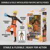 Naruto Shippuden Anime Heroes Action Figure - 6.5" (17cm) Uzumaki Naruto Collectible Toy with Rasengan Effect