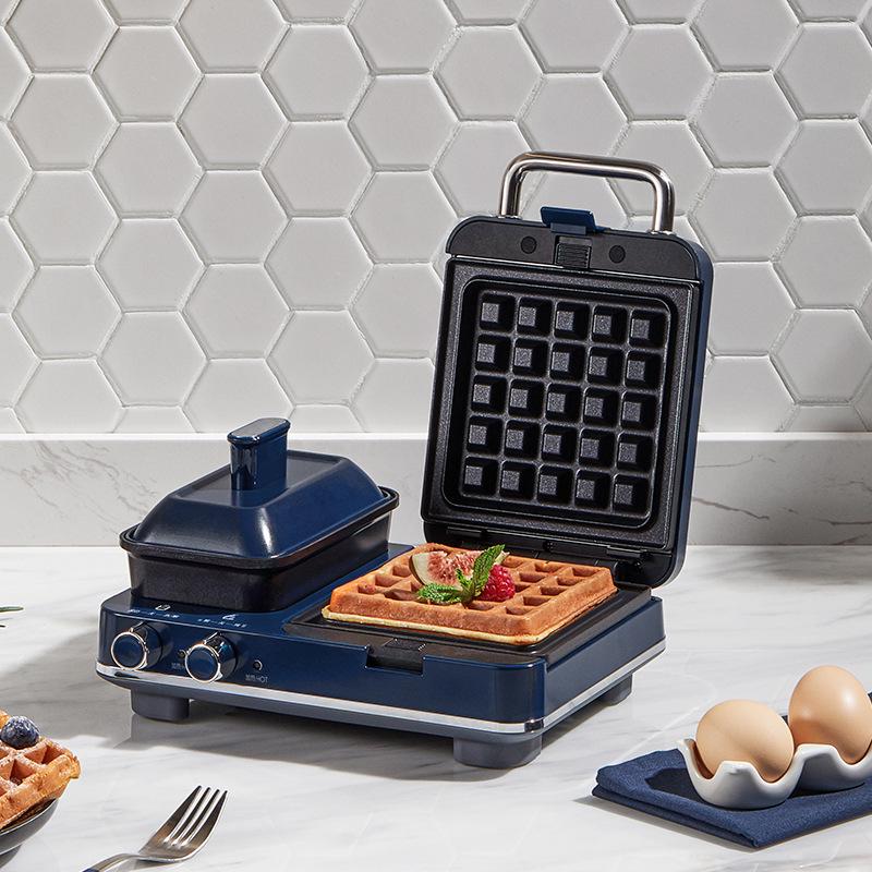 Morphy Richards MR9086 Multifunctional Breakfast & Sandwich Maker with Waffle Feature.
